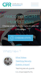 Mobile Screenshot of cprcertificationonlinehq.com